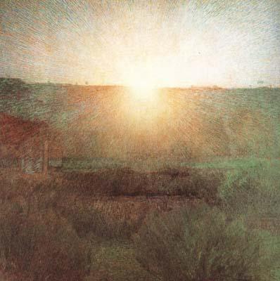Giuseppe Pellizza da Volpedo The Rising Sun or The Sun (mk19) oil painting picture